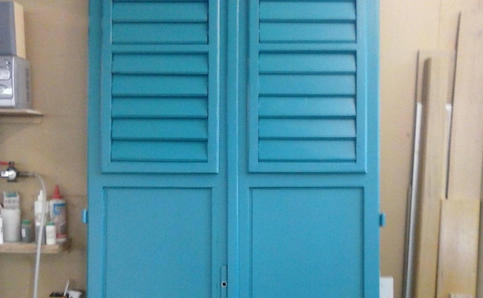 Restaurierung Holztür